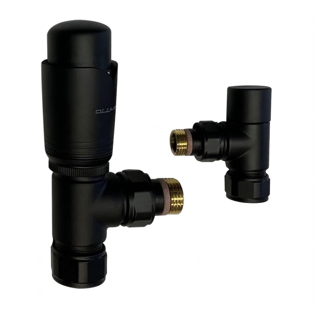 Bridgeport TRV (angled) Thermostatic Radiator Valves